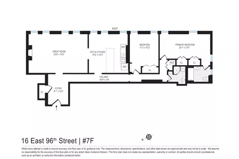 16 E 96th St #7F, New York, NY 10128
