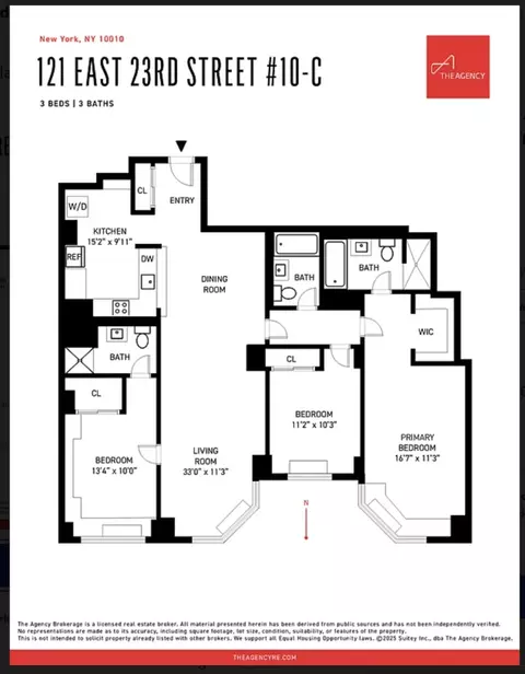 121 E 23rd St #10C, New York, NY 10010