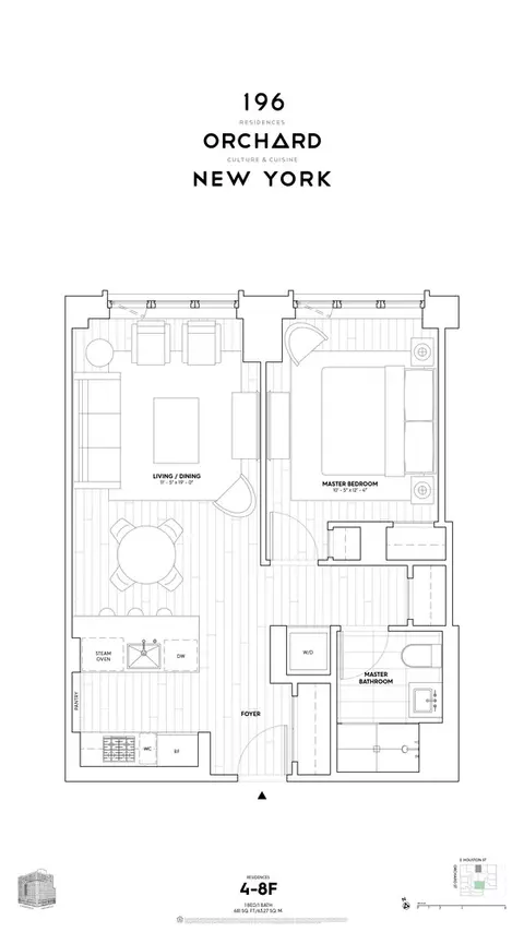 196 Orchard St #5F, New York, NY 10002