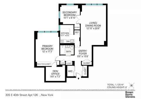 305 E 40th St #12K, New York City, NY 10017