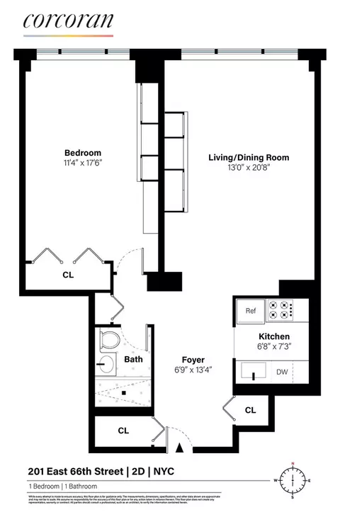 201 E 66th St #2D, New York, NY 10065