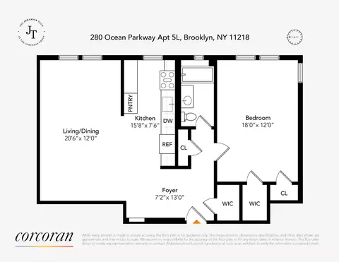 280 Ocean Pkwy #5L, Brooklyn, NY 11218