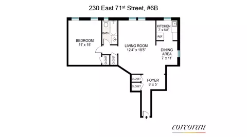 230 E 71st St #6B, New York, NY 10021