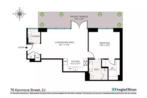 75 Kenmare St #2J, New York, NY 10012