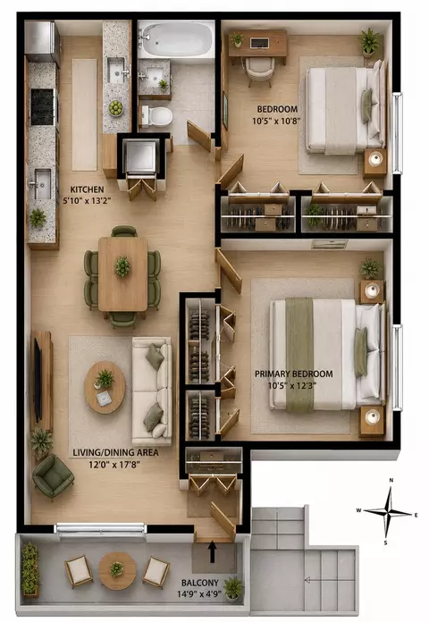 385 Vernon Ave UNIT 2A, Brooklyn, NY 11206
