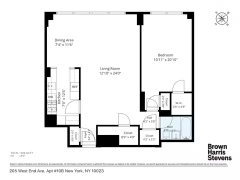 205 W End Ave #10B, New York, NY 10023