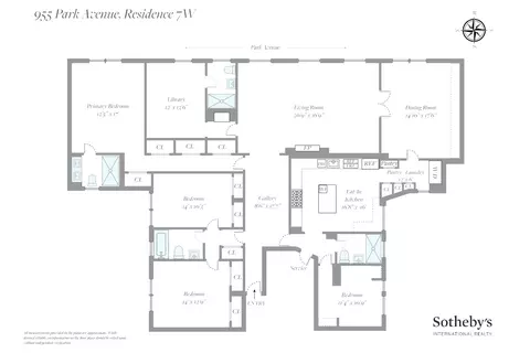 955 Park Ave #7W, New York, NY 10028