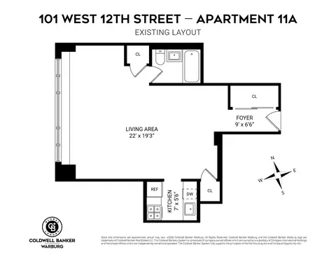 101 W 12th St #11A, New York, NY 10011