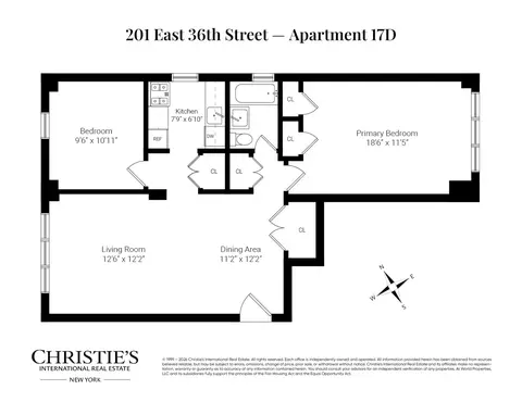 201 E 36th St #17D, New York, NY 10016