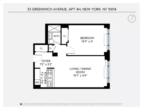 33 Greenwich Ave #4H, New York, NY 10014