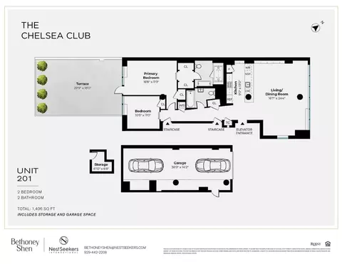 444 W 19th St #201, New York, NY 10011