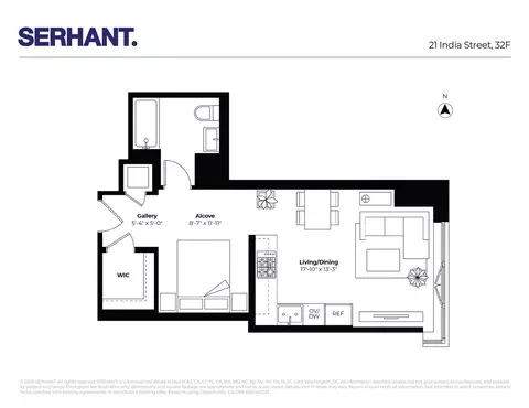 21 India St #32F, Brooklyn, NY 11222