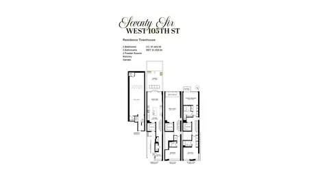 76 W 105th St #TH, New York, NY 10025