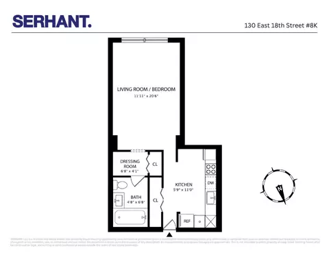 130 E 18th St #8K, New York, NY 10003