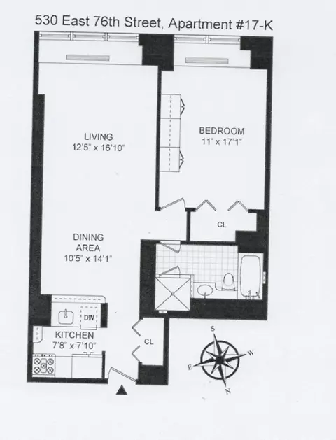 530 E 76th St #17K, New York, NY 10021