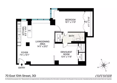 70 E 10th St #3G, New York, NY 10003