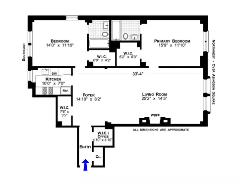 302 W 12th St #4E, New York, NY 10014
