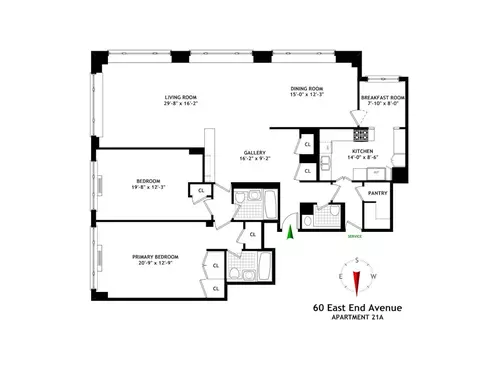 60 End Ave #21A, New York, NY 10028