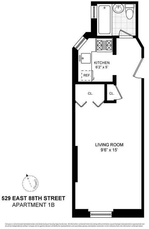 529 E 88th St #1B, New York, NY 10128