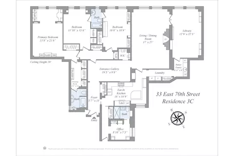 33 E 70th St #3C, New York, NY 10021