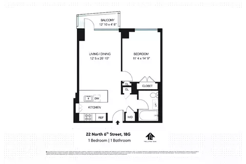 22 N 6th St #18G, Brooklyn, NY 11249
