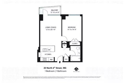 22 N 6th St #18G, Brooklyn, NY 11249