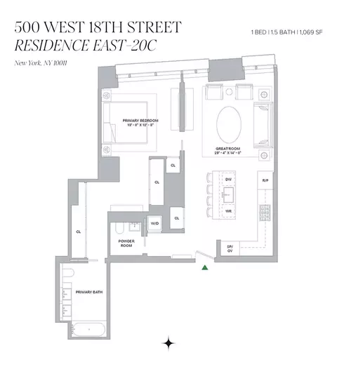 500 W 18th St #EAST 20C, New York, NY 10011