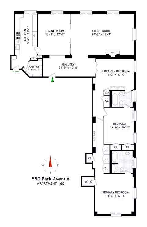 550 Park Ave #16C, New York, NY 10065