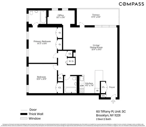 60 Tiffany Pl #3C, Brooklyn, NY 11231