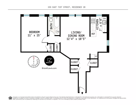 230 E 71st St #2B, New York, NY 10021