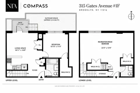 315 Gates Ave #1F, Brooklyn, NY 11216