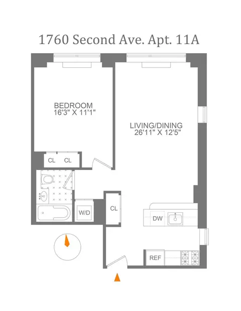 1760 2nd Ave #11A, New York, NY 10128