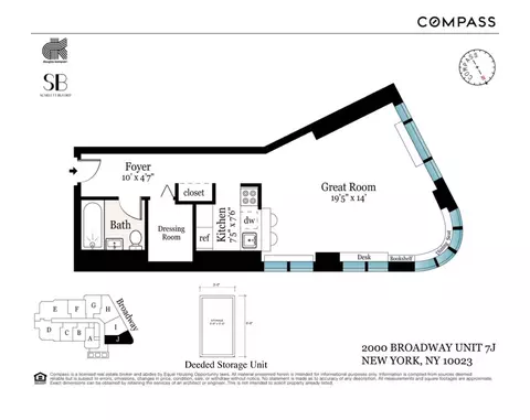 2000 Broadway #7J, New York, NY 10023
