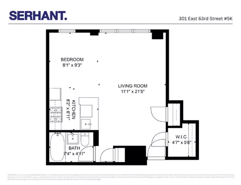 301 E 63rd St #5K, New York, NY 10065