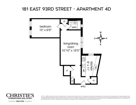 181 E 93rd St #4D, New York, NY 10128
