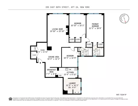 205 E 69th St #2A, New York, NY 10021