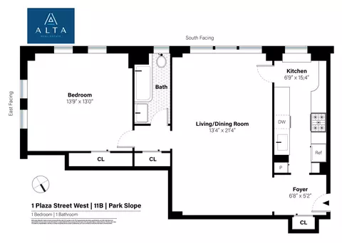 1 Plaza St W #11B, Brooklyn, NY 11217