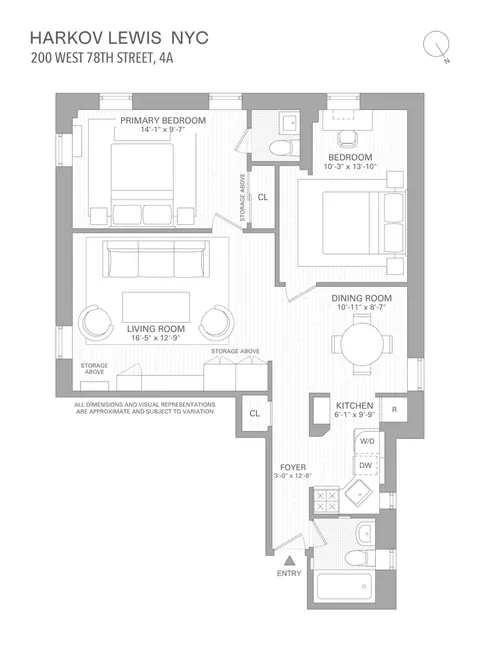 200 W 78th St #4A, New York, NY 10024