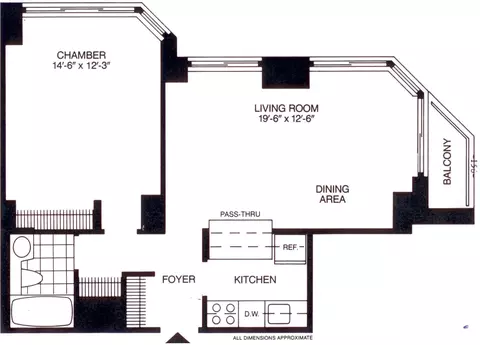 500 W 43rd St #27-E, New York, NY 10036