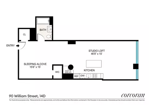 90 William St #14D, New York, NY 10038