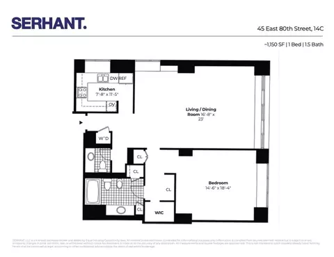 45 E 80th St #14C, New York, NY 10075