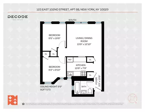 123 E 102nd St #6B, New York, NY 10029
