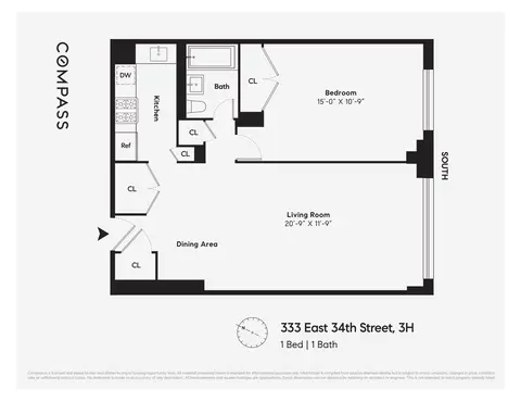 333 E 34th St #3H, New York, NY 10016