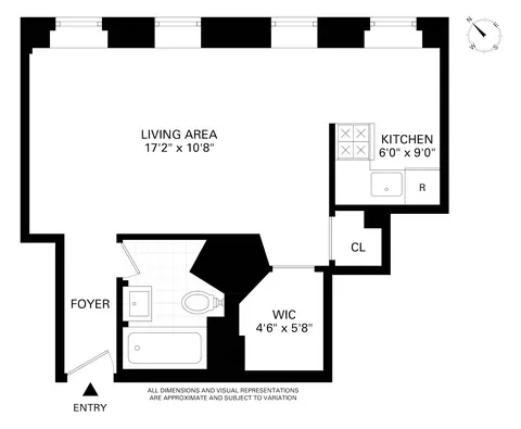 116 W 72nd St #2B, New York, NY 10023