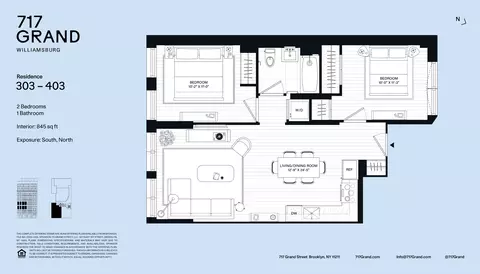 717 Grand St #303, Brooklyn, NY 11211