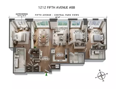 1212 5th Ave #8B, New York, NY 10029