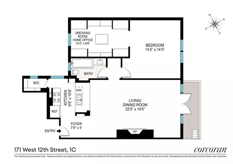 171 W 12th St #1C, New York, NY 10011