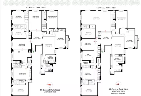 55 Central Park W #7BCD, New York, NY 10023