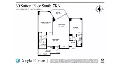 60 Sutton Pl S #7KN, New York, NY 10022