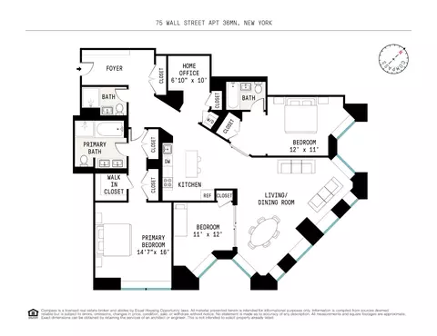 75 Wall St #36O, New York, NY 10005
